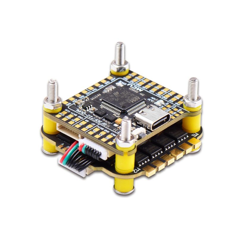 4 In 1 Esc - ABJL-F7 FC＆ESC FPVスタック F722フライトコントローラー 60A 4イン1