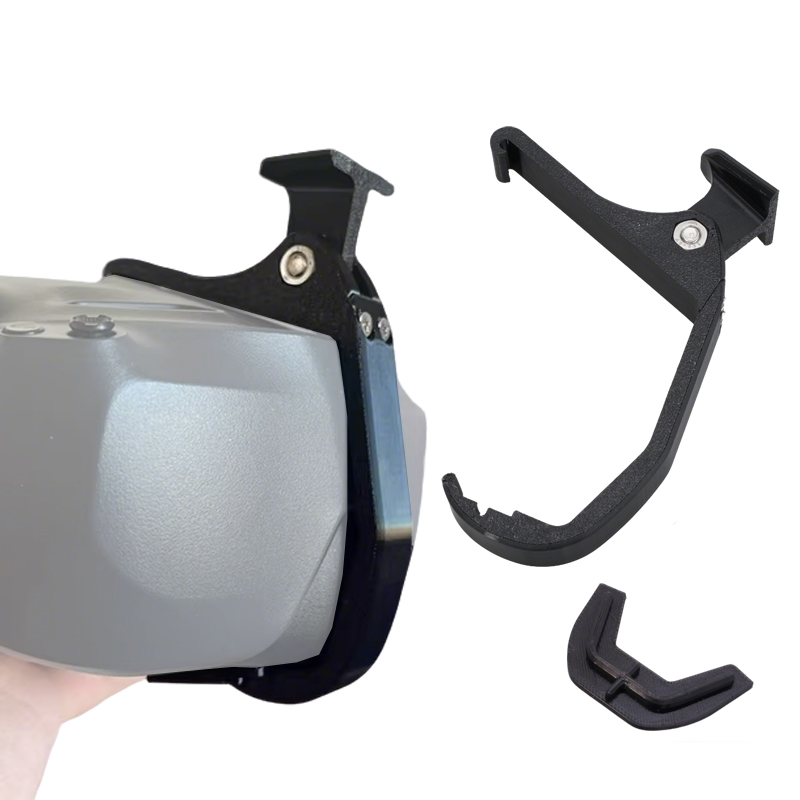 Drone Goggles Dji - 1セットFPVドローンゴーグル用タクティカルヘルメットマウントアダプターPETGホルダー DJIゴーグルN3用 L4G24/L4G69ダンプトラック対応