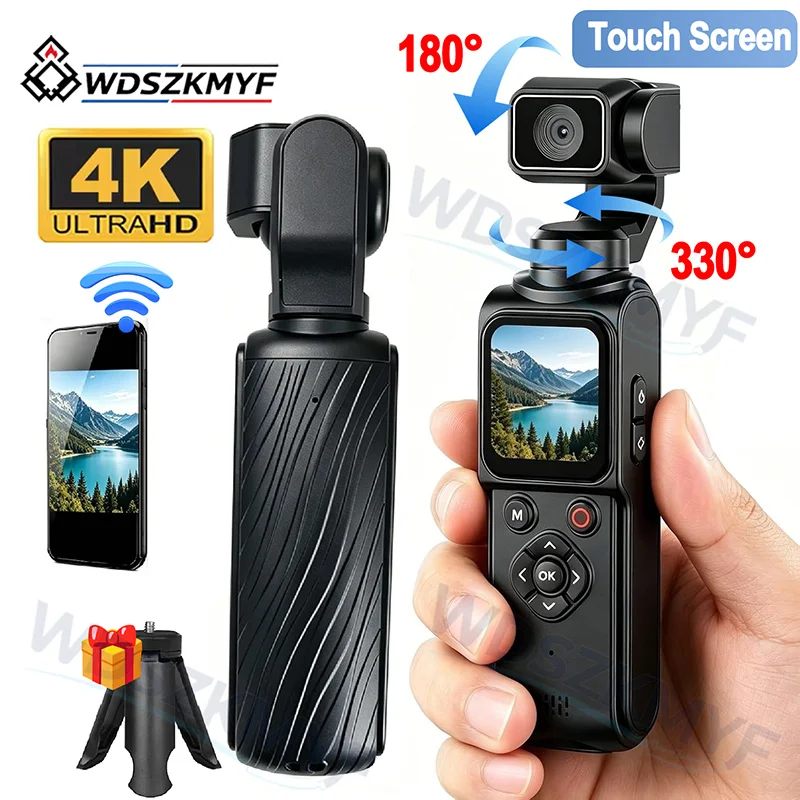 Runcam Camera - 2026年新製品 4Kポケットスポーツカメラ 330付き ° フェイストラックビデオ録画 4Kアクションカメラ