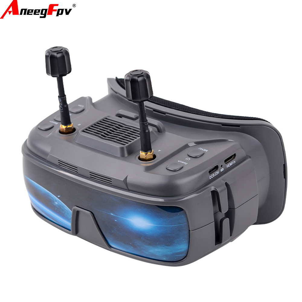 Fpv Goggles - VR200 3.5インチFPVゴーグル 5.8Gアナログ DVR搭載 40CH 1024