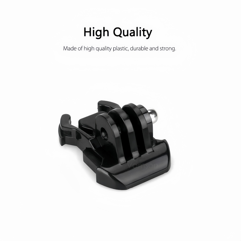 Runcam Camera - ユニバーサルクイックリリースバックルクリップベーシックマウントアクションカメラバックルマウントベース GoPro Hero 13 12 11