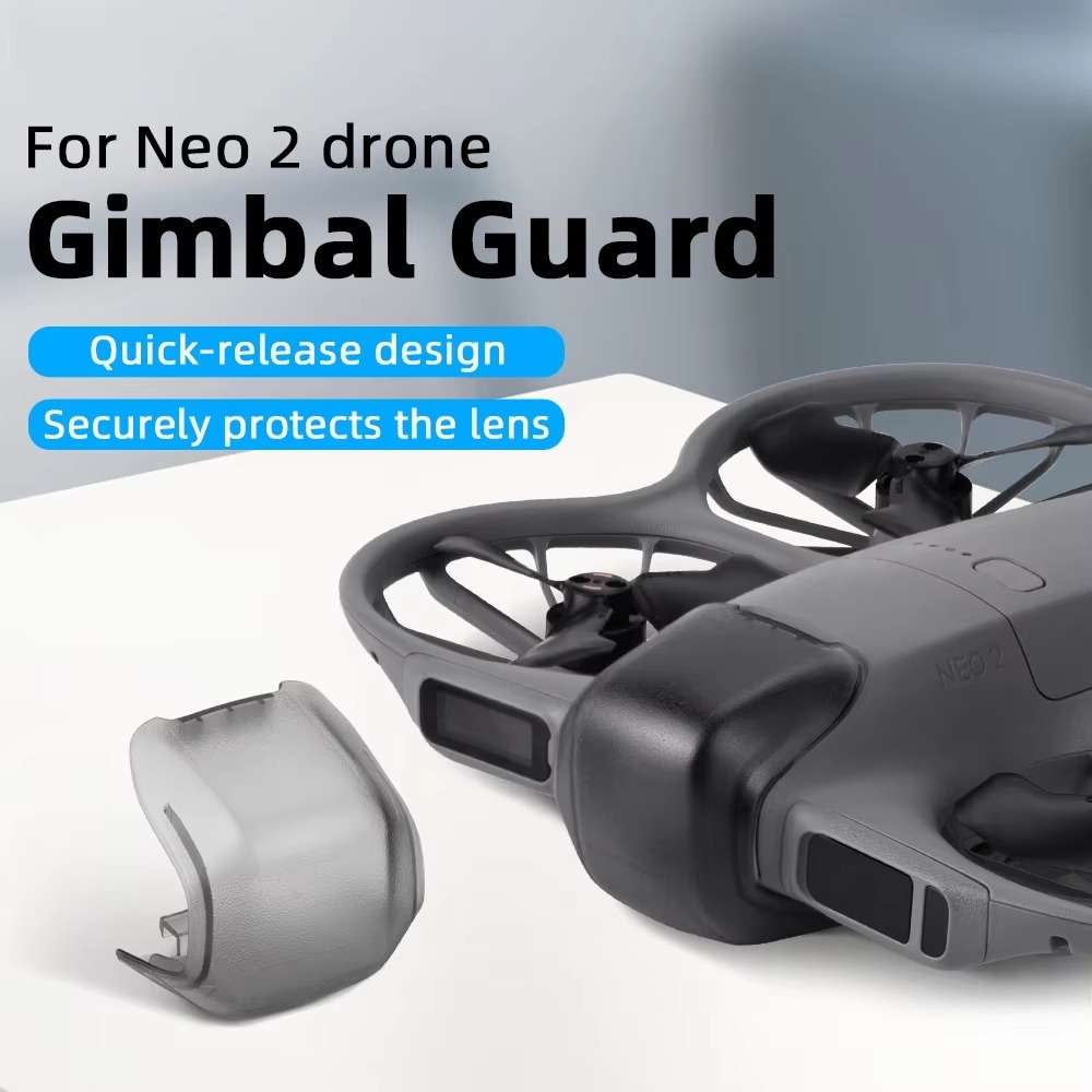 Drone With Camera - DJI NEO 2 ドローン用レンズキャップ。ジンバルロックカバー、カメラ用日よけ、傷防止プロテクターキャップ。耐久性に優れた交換用。