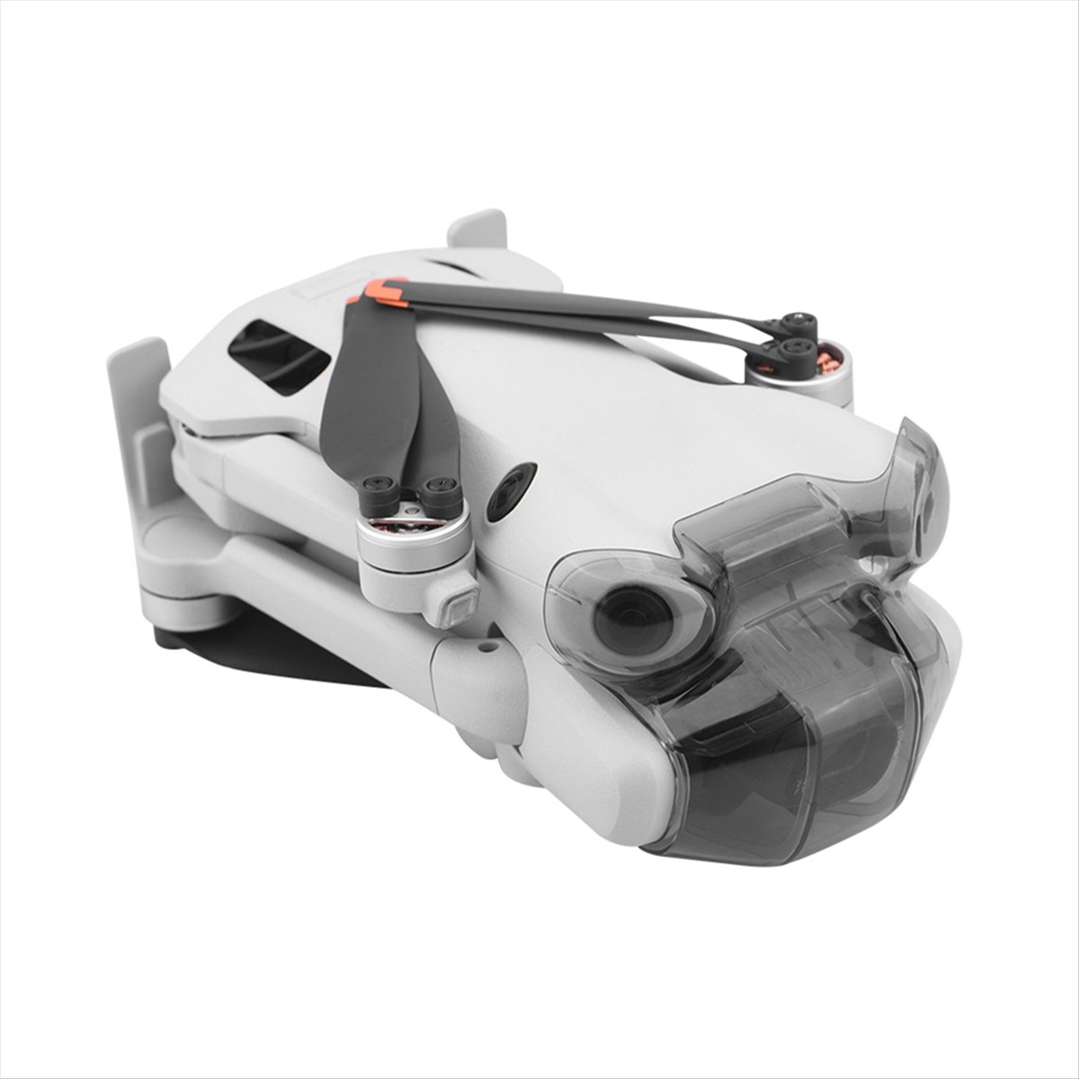 Drone - ABQX 4 Pro ドローン用レンズキャップ、一体型ジンバルプロテクター、レンズフード、日よけ、保護カバー、アクセサリー