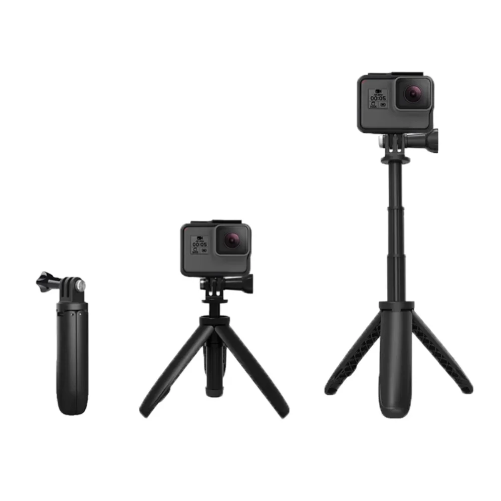 Runcam Camera - GoPro Hero 12,11,10用の拡張可能なミニ三脚,一脚,黒いセッション,osmoアクションカメラ,vlogアクセサリー