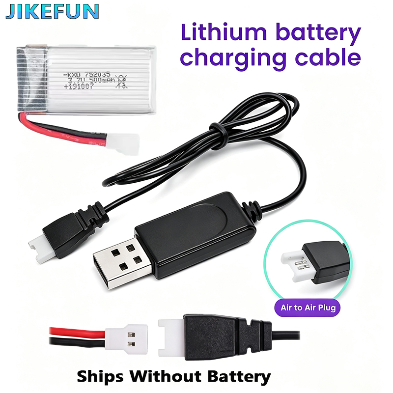Balance Charger Rc - 3.7VリチウムポリマーバッテリーUSB充電器、RCドローン、FPV航空機アクセサリー、Qidi560、SU57、Mige530、FX620、FX820、F22バッテリー用