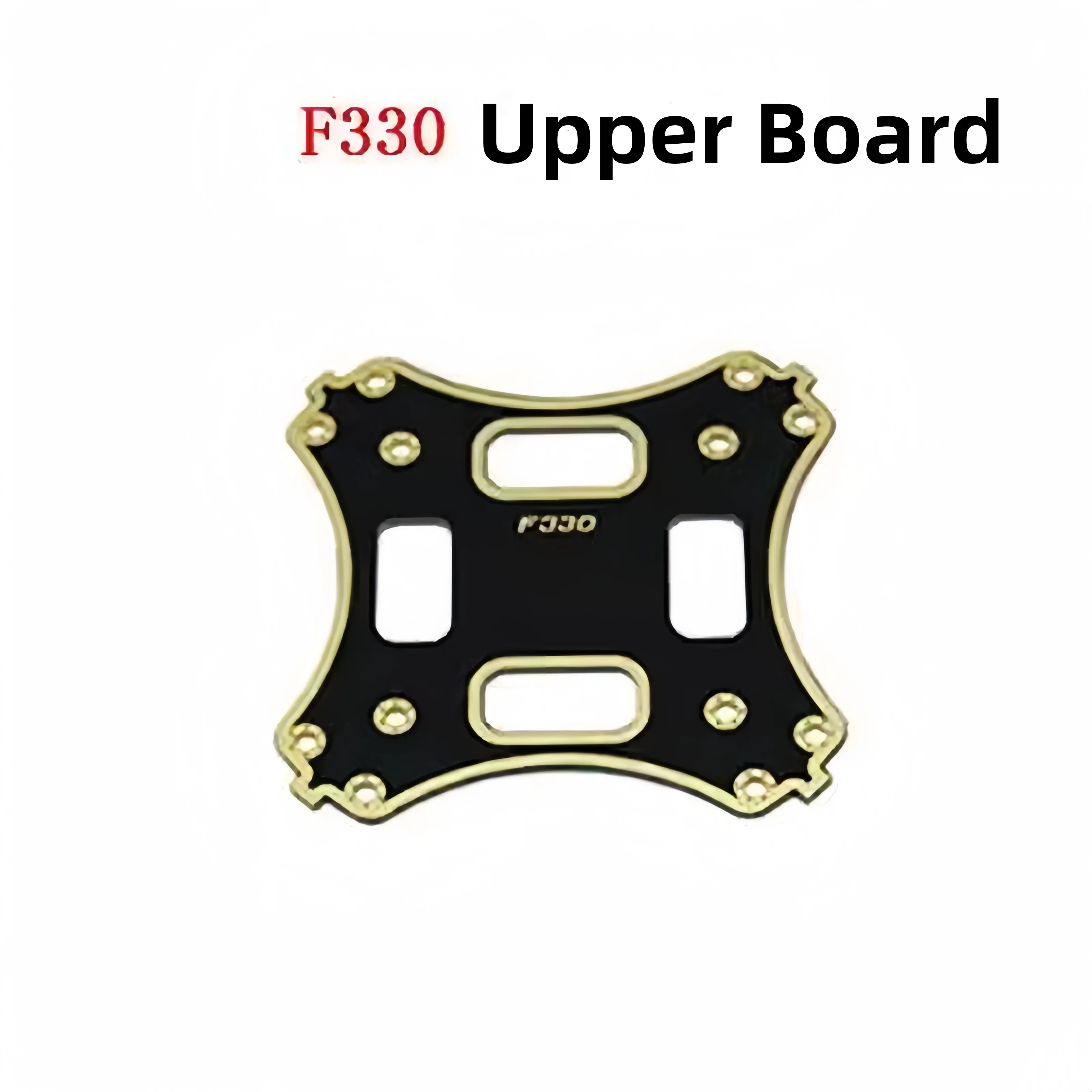 Carbon Fiber Drone Frame - F330 クアッドコプター フレームキット 330mm カーボンファイバー製センタープレート、上部・下部ボード。DIY FPV