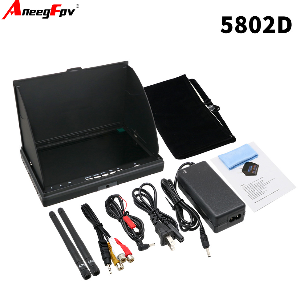 Fpv Goggles - LCD5802D LCD5802S 7 インチ 5.8G 40CH
