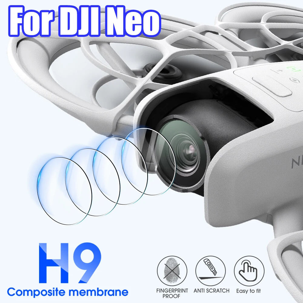 Drone - 10/5/1個入り DJI Neo ドローン用強化ガラス製カメラレンズ保護フィルム。傷防止加工済み。DJI Neo ドローン用アクセサリー。