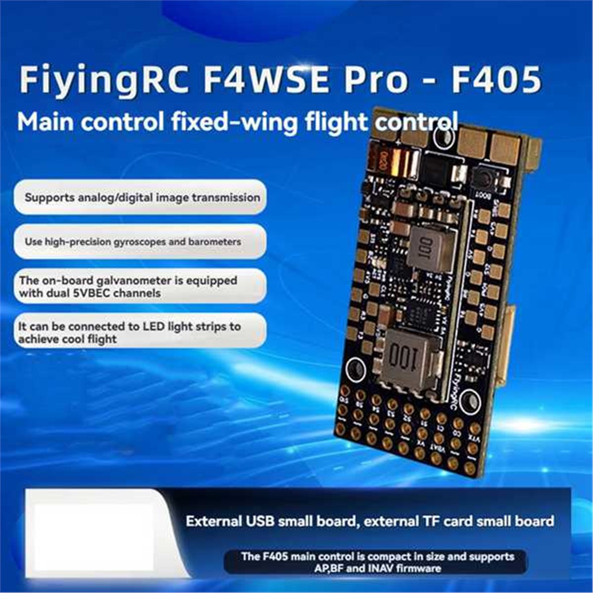 (A30I) F4WSE Pro F405 固定翼フライトコ - F405 Flight Controller のレビューと価格