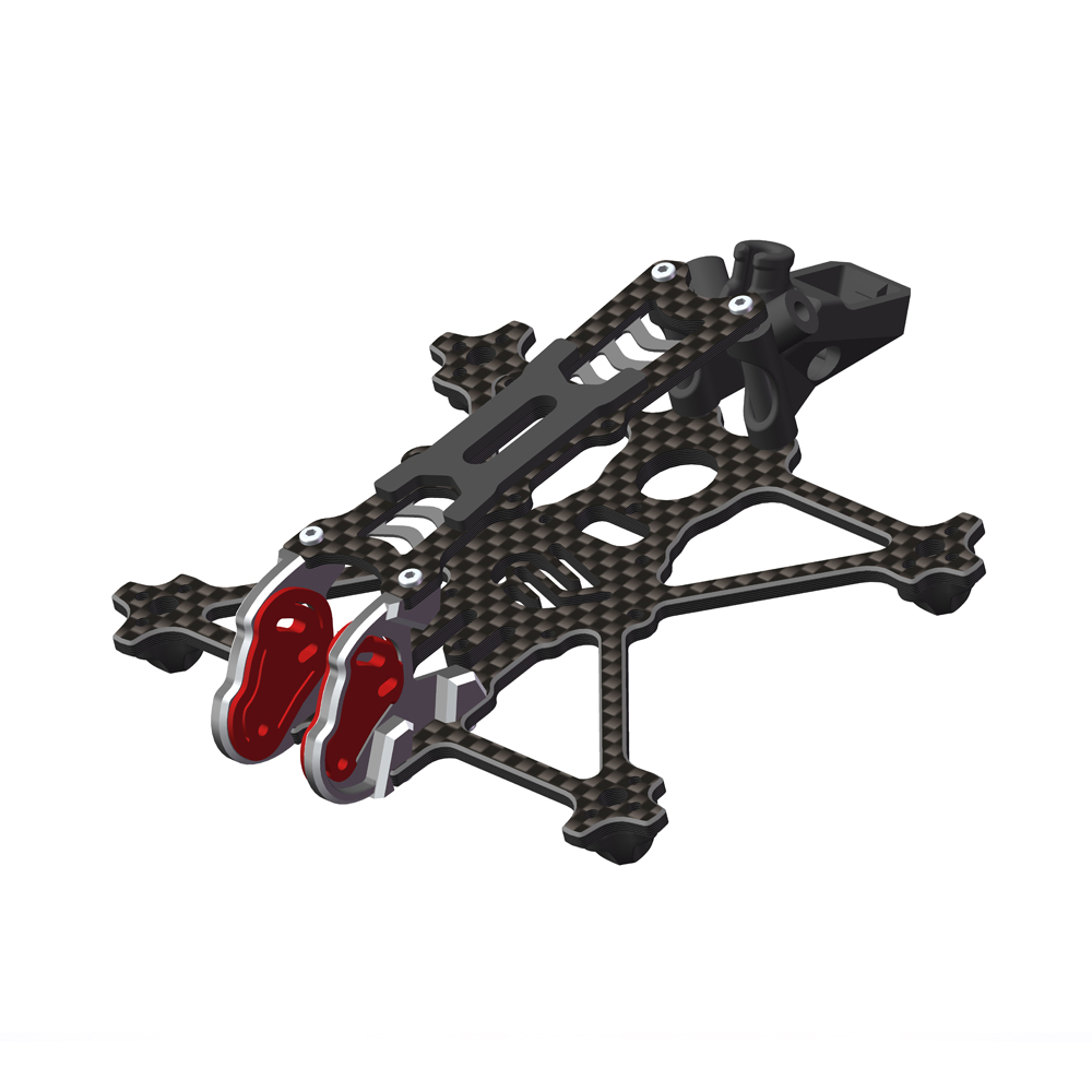AlfaRC Fi-25 DJI O4 Air Unit 6 - Carbon Fiber Drone Frame のレビューと価格