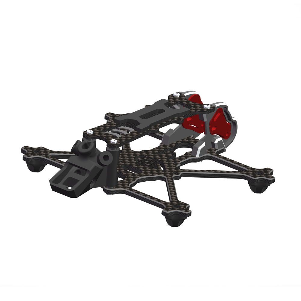 AlfaRC Fi-25 DJI O4 Air Unit 6 - Carbon Fiber Drone Frame のレビューと価格
