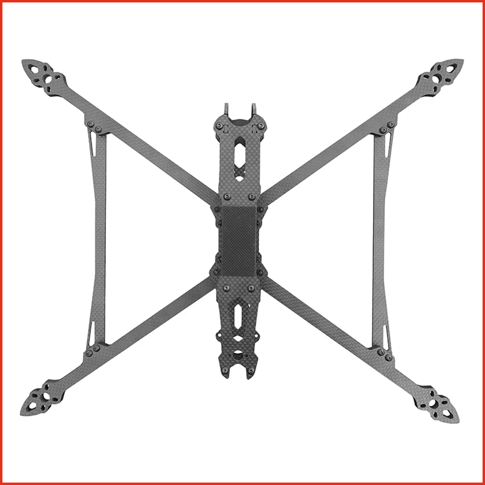 MARK V2 8/9/10インチ 3K カーボンファイバー - Carbon Fiber Drone Frame のレビューと価格