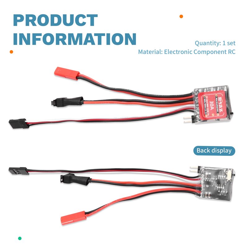 A49K-2X マイクロESC 30A ブラシ付きESC電動 - 4 In 1 Esc のレビューと価格