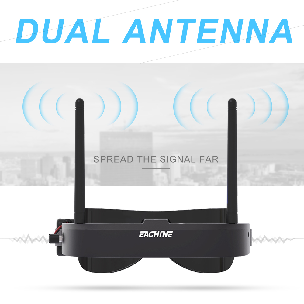 Eachine EV100 720*540 5.8 グラム  - Fpv Goggles のレビューと価格