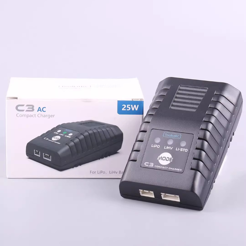 ToolkitRC C3 バランス充電器 2S 3S 25W - Smoke Stopper のレビューと価格