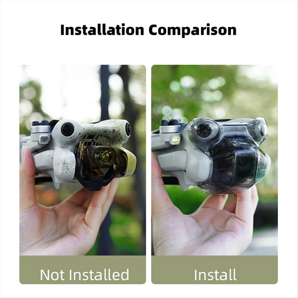 ABQX 4 Pro ドローン用レンズキャップ、一体型ジンバ - Drone のレビューと価格