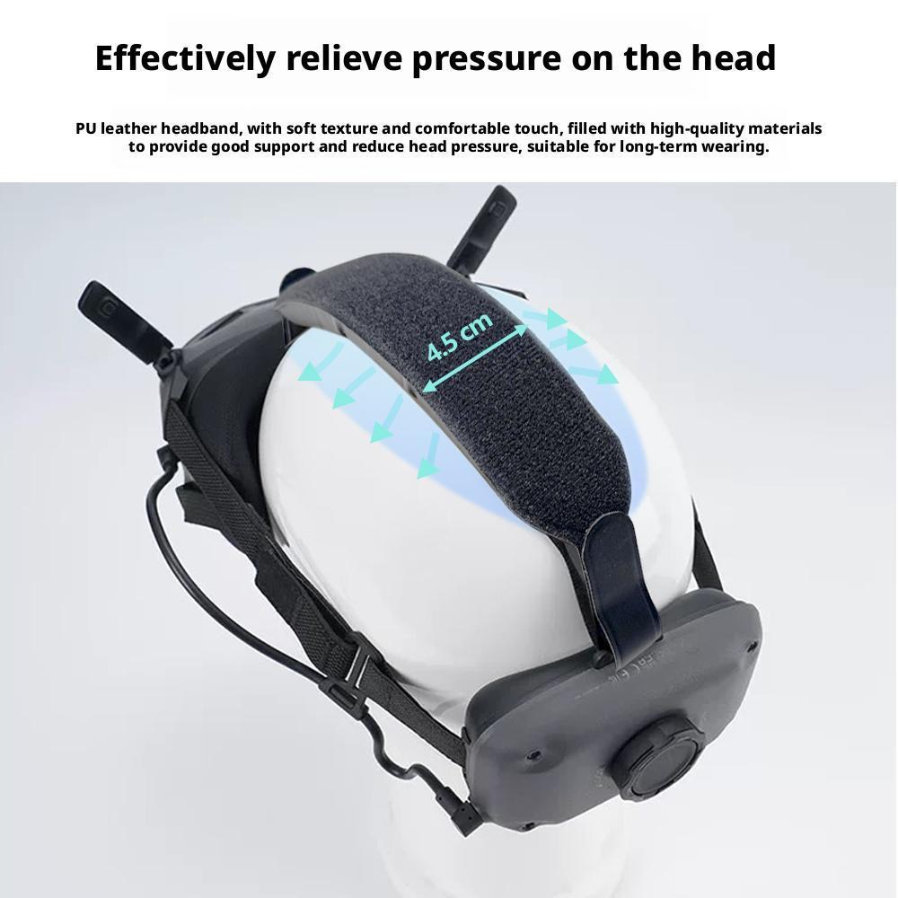 DJI N3 PU レザー 360 用 ° 調節可能なヘッド - Dji Goggles のレビューと価格