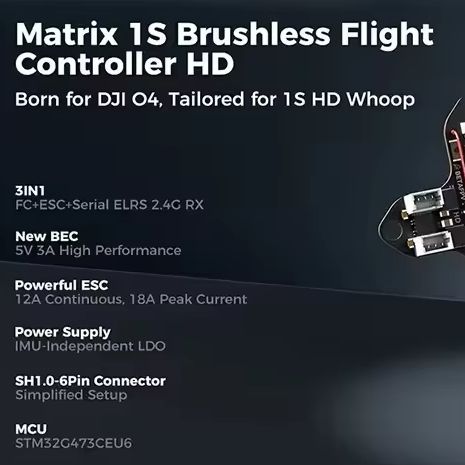 BETAFPV Matrix 1S 3IN1 HD V1.0 - Betaflight Fc のレビューと価格