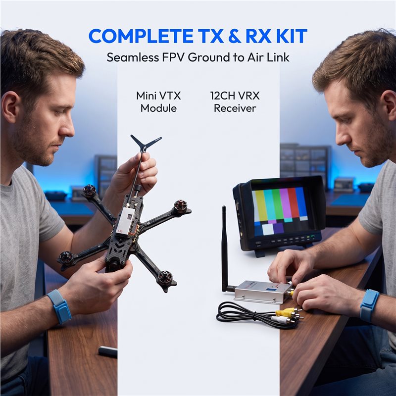 AS96：FPVビデオ送信機・受信機、1.5GHz、2W。F - Rc Transmitter のレビューと価格