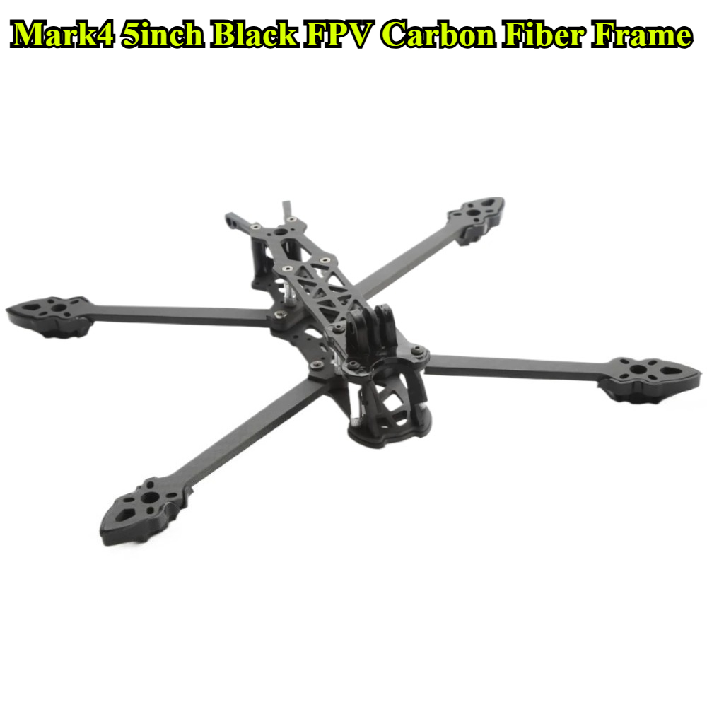 1個/ロット Mark4 5インチ FPV カーボンファイバ - Carbon Fiber Drone Frame のレビューと価格