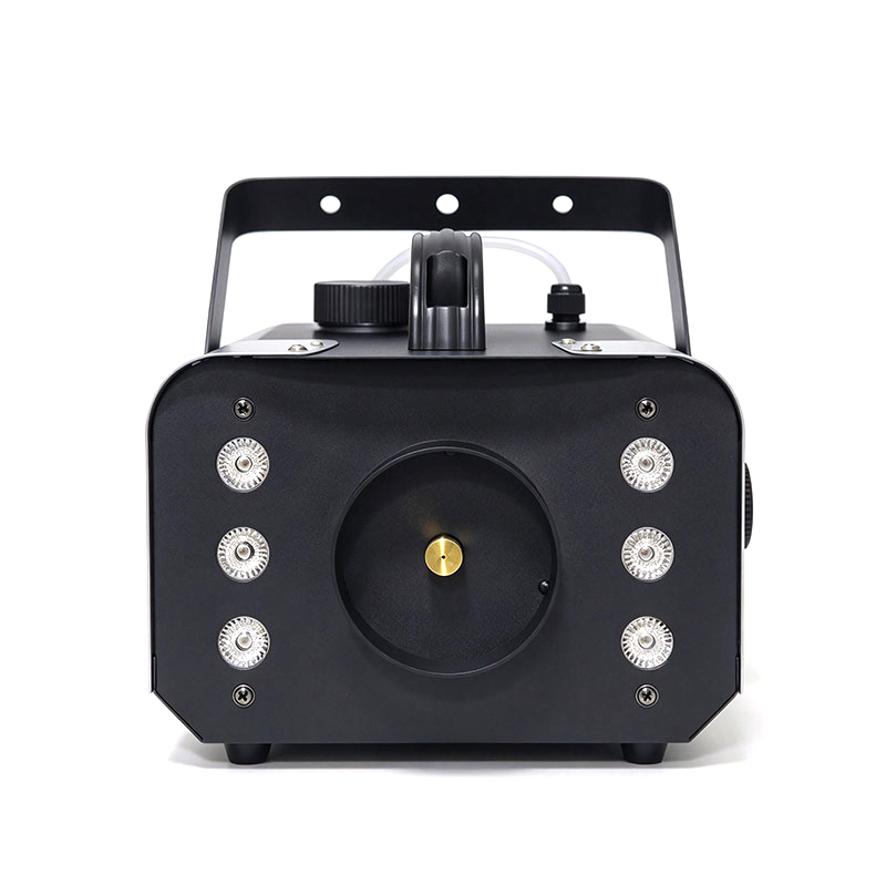 1200W LEDフォグマシン 6色ワイヤレスリモコン 2L - Smoke Stopper のレビューと価格