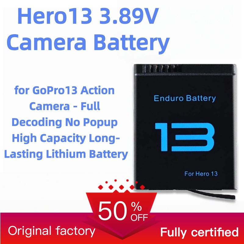 Hero13 3.89V カメラバッテリー GoPro13ア - Drone のレビューと価格