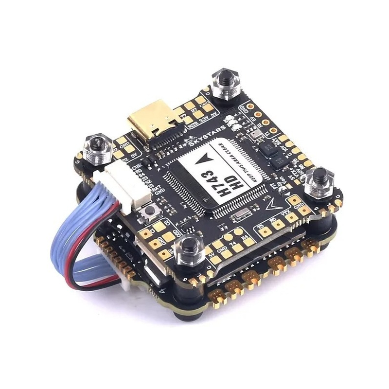 SKYSTARS H743 デュアルジャイロ搭載フライトコン - 4 In 1 Esc のレビューと価格