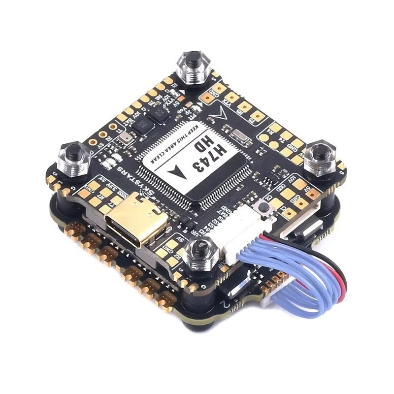 SKYSTARS H743 デュアルジャイロ搭載フライトコン - 4 In 1 Esc のレビューと価格
