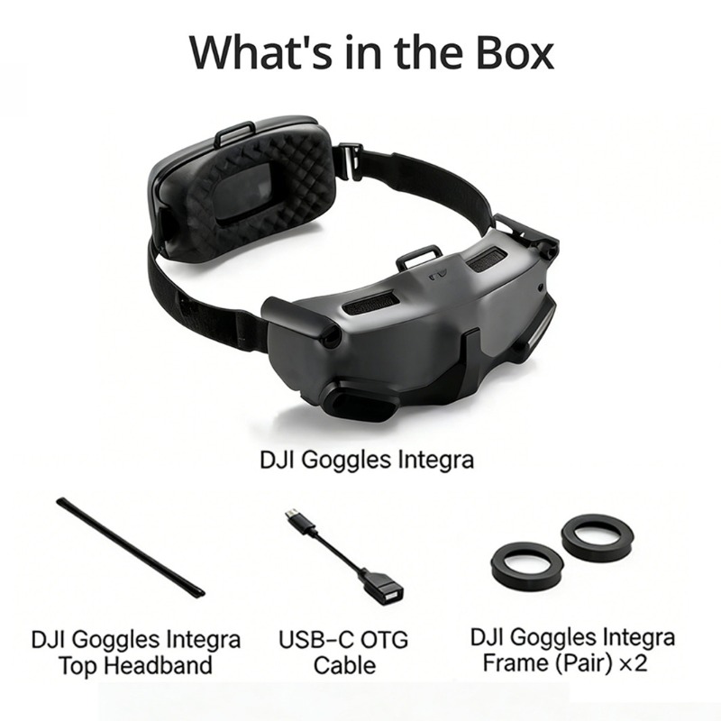 97%新品同様のDJI FPVゴーグル Integra –  - Dji Goggles のレビューと価格
