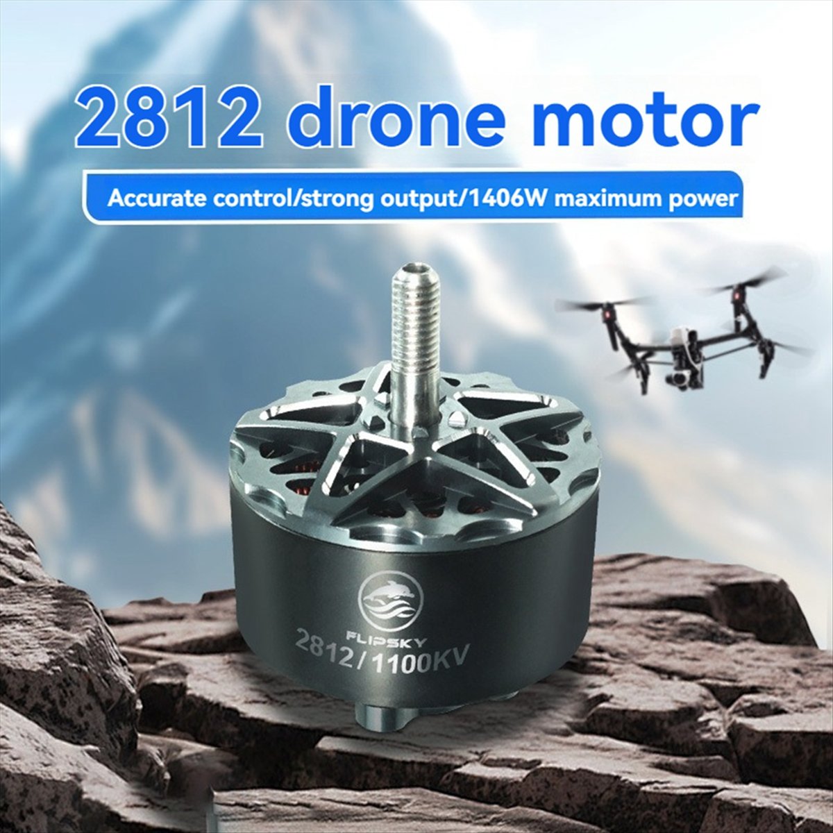 【モーター部品】2812 1100KV ブラシレスモーター、 - Fpv Drone のレビューと価格
