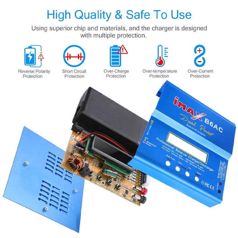 IMAX B6AC RC 充電器 80W 6A 2-6S バ - Balance Charger Rc のレビューと価格